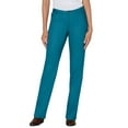 thumbnail image 1 of Woman Within Plus Size Straight-Leg Stretch Denim Five-Pocket Jeans, 1 of 3