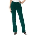 thumbnail image 1 of Woman Within Plus Size Stretch Corduroy Bootcut Pant, 1 of 5
