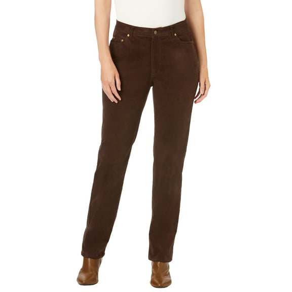 Woman Within Plus Size Stretch Corduroy Bootcut Pant