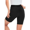 thumbnail image 1 of Woman Within Plus Size Stretch Cotton Bike Short, 1 of 5
