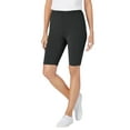 thumbnail image 1 of Woman Within Plus Size Stretch Cotton Bike Short, 1 of 6
