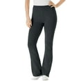 thumbnail image 1 of Woman Within Plus Size Stretch Cotton Bootcut Pant, 1 of 5