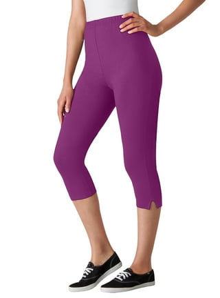 leggings purple storage plus sizes high waist babalú.the plus