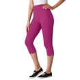 thumbnail image 1 of Woman Within Women's Plus Size Stretch Cotton Capri Legging, 1 of 6