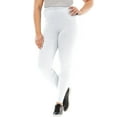thumbnail image 1 of Woman Within Plus Size Tall Stretch-Cotton Knit Pull-On Leggings, 1 of 5