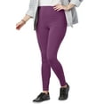 thumbnail image 1 of Woman Within Plus Size Stretch-Cotton Knit Pull-On Leggings, 1 of 6
