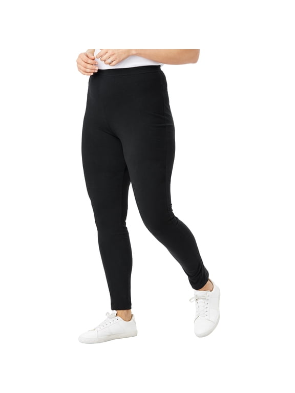 Plus Size Stretch Cotton Legging