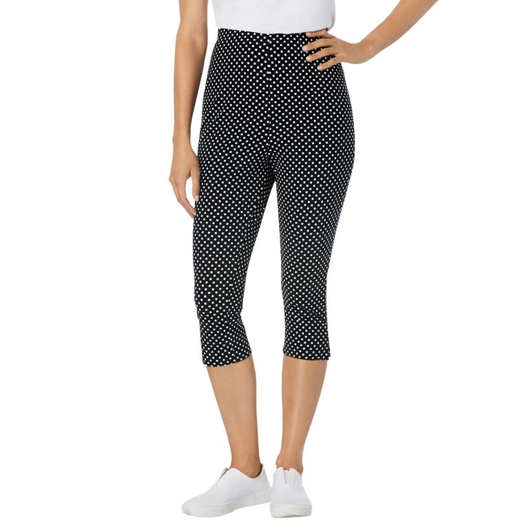 Womens capri shop leggings walmart