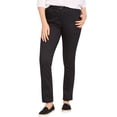 thumbnail image 1 of Woman Within Plus Size Stretch-Denim Slim-Leg Five-Pocket Jeans, 1 of 6
