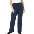 thumbnail image 1 of Woman Within Plus Size Tall 7-Day Knit Wide-Leg Pull-On Pants, 1 of 6