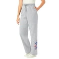 thumbnail image 1 of Woman Within Plus Size Better-Fleece Pull-On Drawstring Sweatpants, 1 of 6