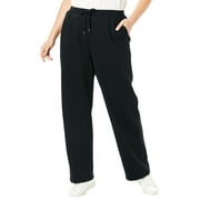 WOMAN WITHIN Plus Size Tall Better-Fleece Pull-On Drawstring Sweatpants