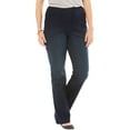 thumbnail image 1 of Woman Within Plus Size Tall Fineline Stretch Denim Pull-On Bootcut Jeans, 1 of 4