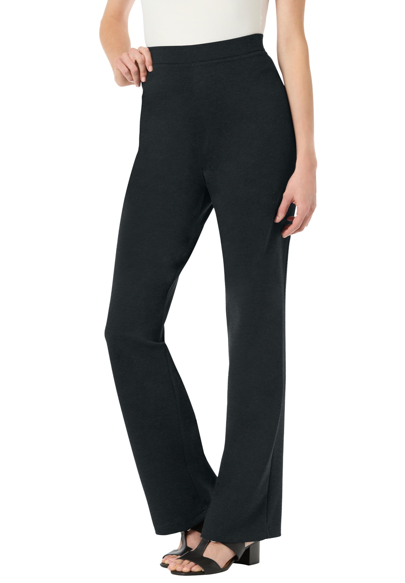 Plus Size V-Waist Bootcut Long Pant main image 1