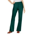 thumbnail image 1 of Woman Within Plus Size Tall Stretch Denim Five-Pocket Bootcut Jeans, 1 of 5