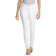 thumbnail image 1 of Woman Within Plus Size Tall Slim-Leg Stretch Comfort Denim Five-Pocket Jeans, 1 of 4
