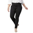 thumbnail image 1 of Woman Within Plus Size Tall Slim-Leg Stretch Comfort Denim Five-Pocket Jeans, 1 of 4