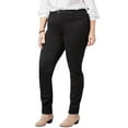 thumbnail image 1 of Woman Within Plus Size Tall Straight-Leg Stretch Comfort Denim Five-Pocket Jeans, 1 of 4