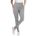 thumbnail image 1 of Woman Within Plus Size Tall Stretch-Cotton Knit Pull-On Pocket Leggings, 1 of 5