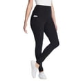 thumbnail image 1 of Woman Within Plus Size Petite Stretch-Cotton Knit Pull-On Pocket Leggings, 1 of 5