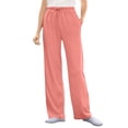 thumbnail image 1 of Woman Within Plus Size Tall Sport Knit Straight Leg Pant, 1 of 4