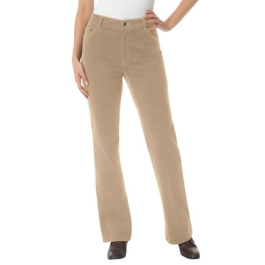 Woman Within Plus Size Tall Stretch Corduroy Bootcut Jean