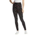 thumbnail image 1 of Woman Within Plus Size Tall Stretch-Cotton Knit Pull-On Printed Leggings, 1 of 6