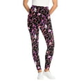 thumbnail image 1 of Woman Within Plus Size Tall Stretch-Cotton Knit Pull-On Printed Leggings, 1 of 6