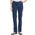 thumbnail image 1 of Woman Within Plus Size Tall Stretch-Denim Slim-Leg Five-Pocket Jeans, 1 of 6