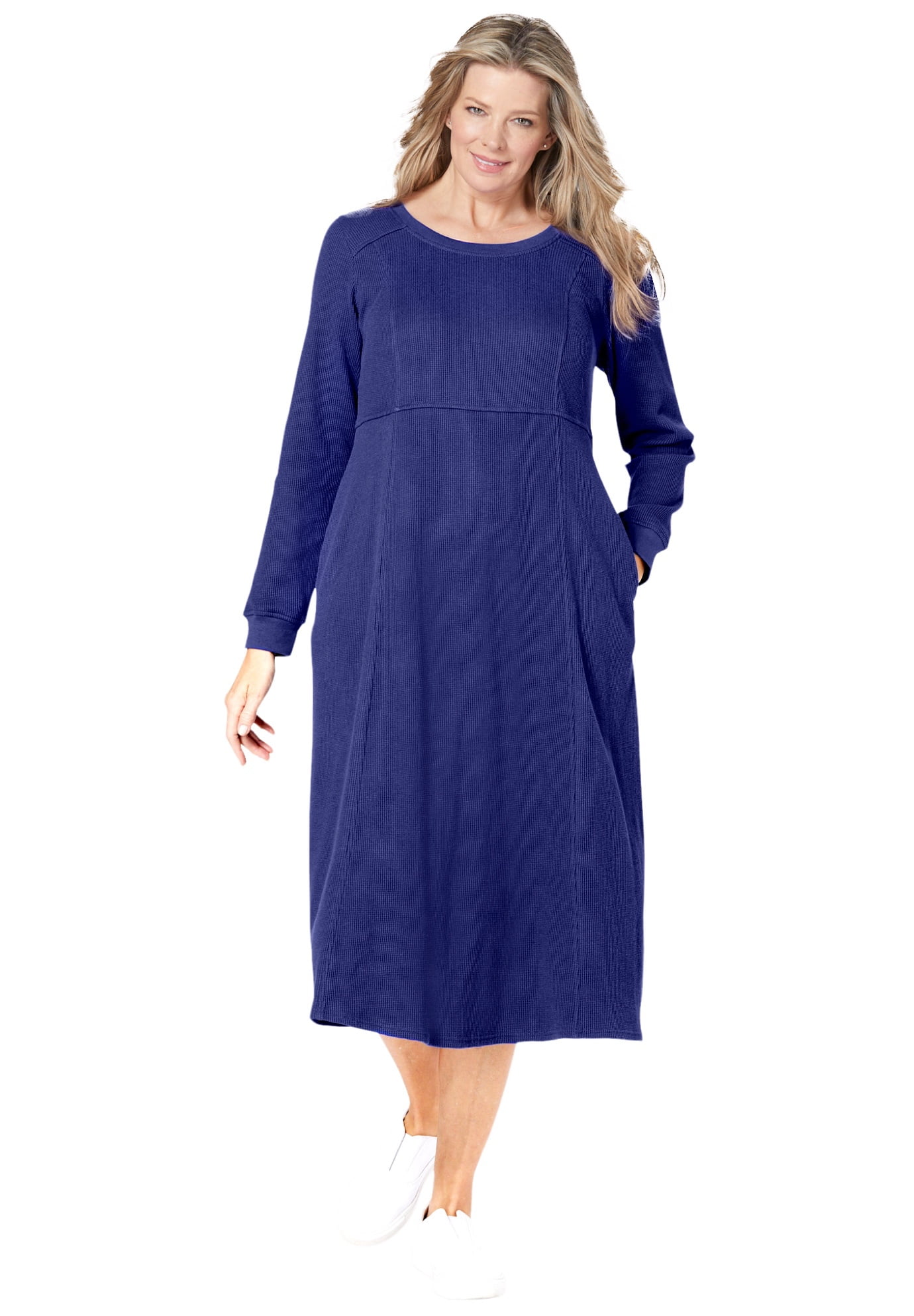 Woman Within Womens Plus Size Thermal Knit A-Line Ghana | Ubuy