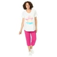 thumbnail image 1 of Woman Within Plus Size Two-Piece V-Neck Tunic & Capri Set, 1 of 6