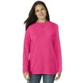 thumbnail image 1 of Woman Within Plus Size Ultra Soft Waffle Thermal Sweatshirt, 1 of 5