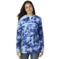 thumbnail image 1 of Woman Within Plus Size Ultra Soft Waffle Thermal Sweatshirt, 1 of 3