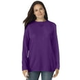 thumbnail image 1 of Woman Within Plus Size Ultra Soft Waffle Thermal Sweatshirt, 1 of 5