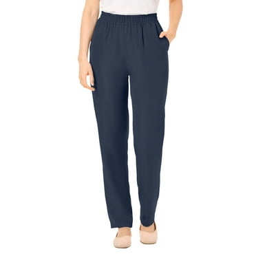 Woman Within Plus Size  Woven Pant