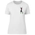 thumbnail image 1 of Woman Zumba Fitness Dancer T-Shirt Women -Image by Shutterstock, Female x-Large, 1 of 2