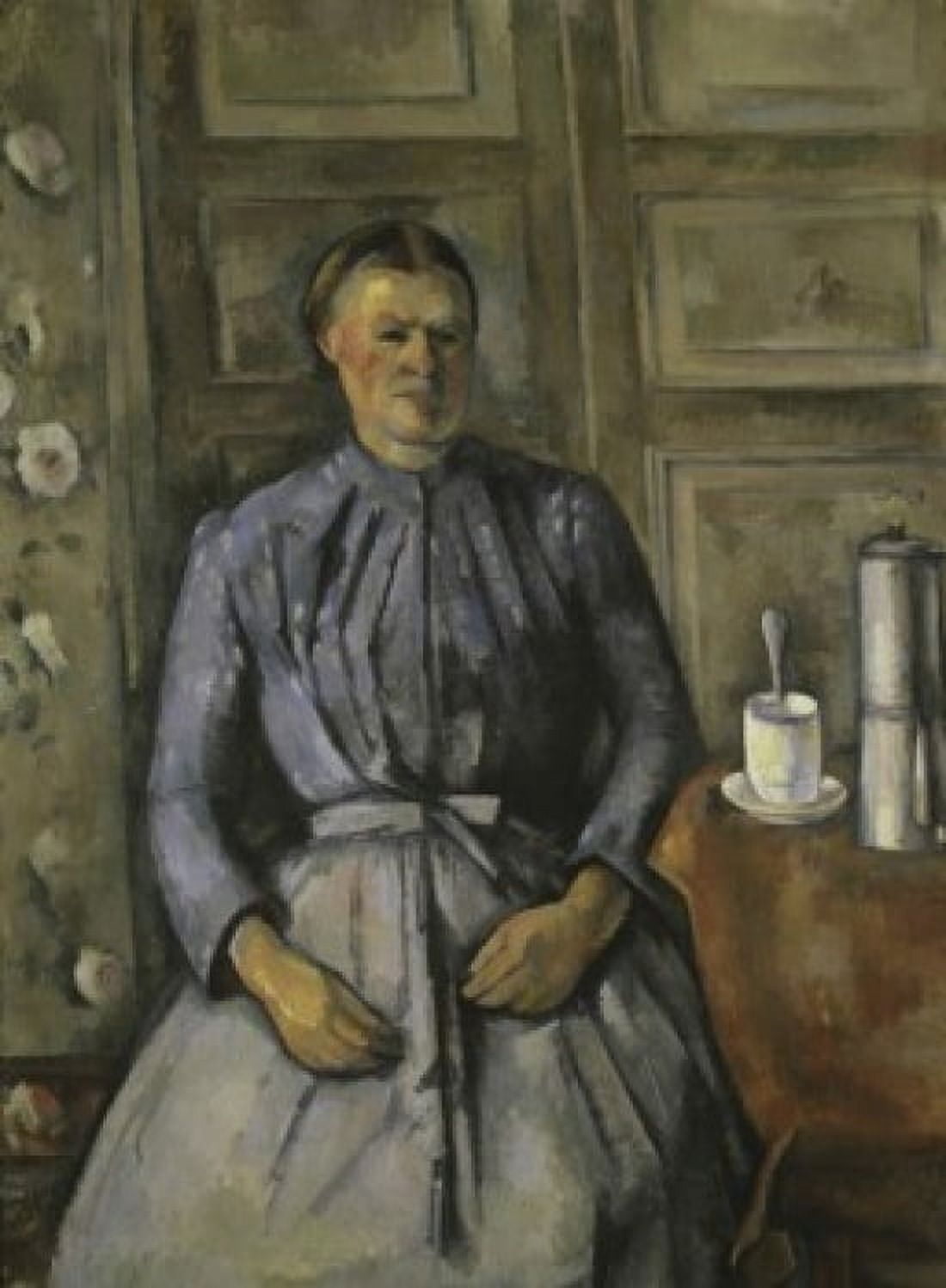 Woman at the Cafeteria c1890-1894 Paul Cezanne (1839-1906 French) Musee dOrsay Paris France Canvas Art - Paul Cezanne (18 x 24)