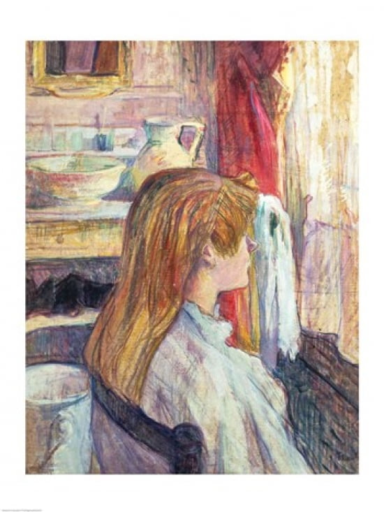 Woman at the Window 1893 Canvas Art - Henri de Toulouse-Lautrec (18 x 24)