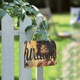 thumbnail image 1 of Woman in Red Welcome Sign for Front Door Porch Wreath Door Sign Home Decoration Rustic Farmhouse Style, 1 of 5