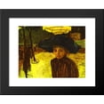 thumbnail image 1 of Woman in a Blue Hat 20x24 Framed Art Print by Bonnard, Pierre, 1 of 2