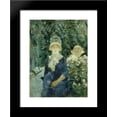 thumbnail image 1 of Woman in a Garden 20x24 Framed Art Print by Morisot, Berthe, 1 of 2