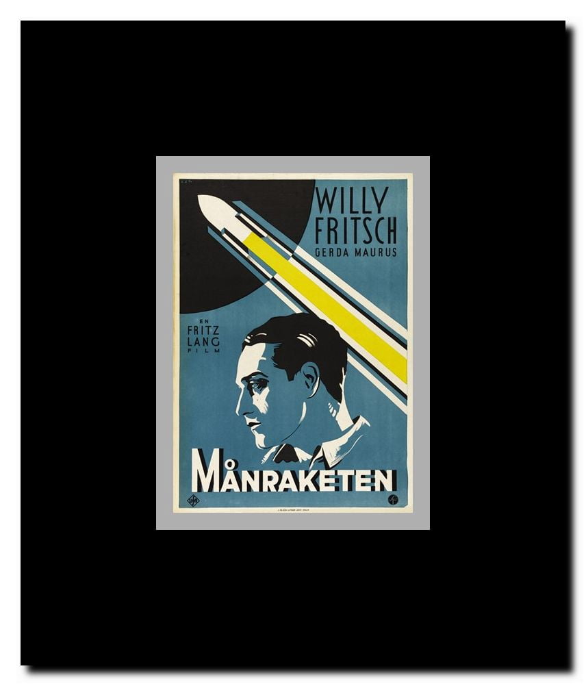 Woman in the Moon Framed Movie Poster