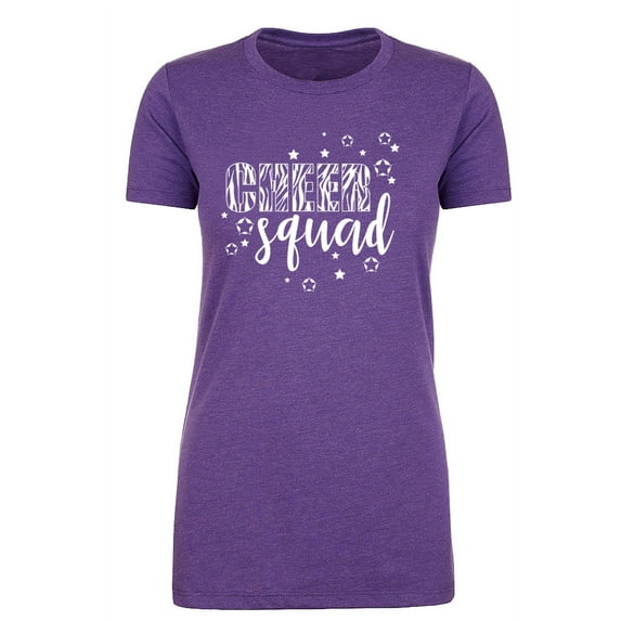 Woman's Cheer Day T-shirts, Woman's Crew neck shirts, Cheer Shirts - Squad Stars