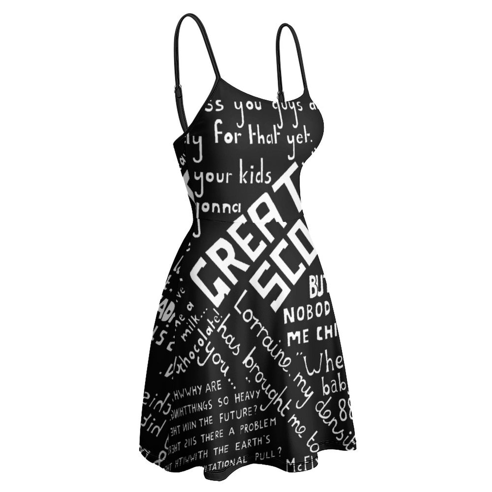Woman's Dress Back to The Future Quotes Essential for Women's Sling