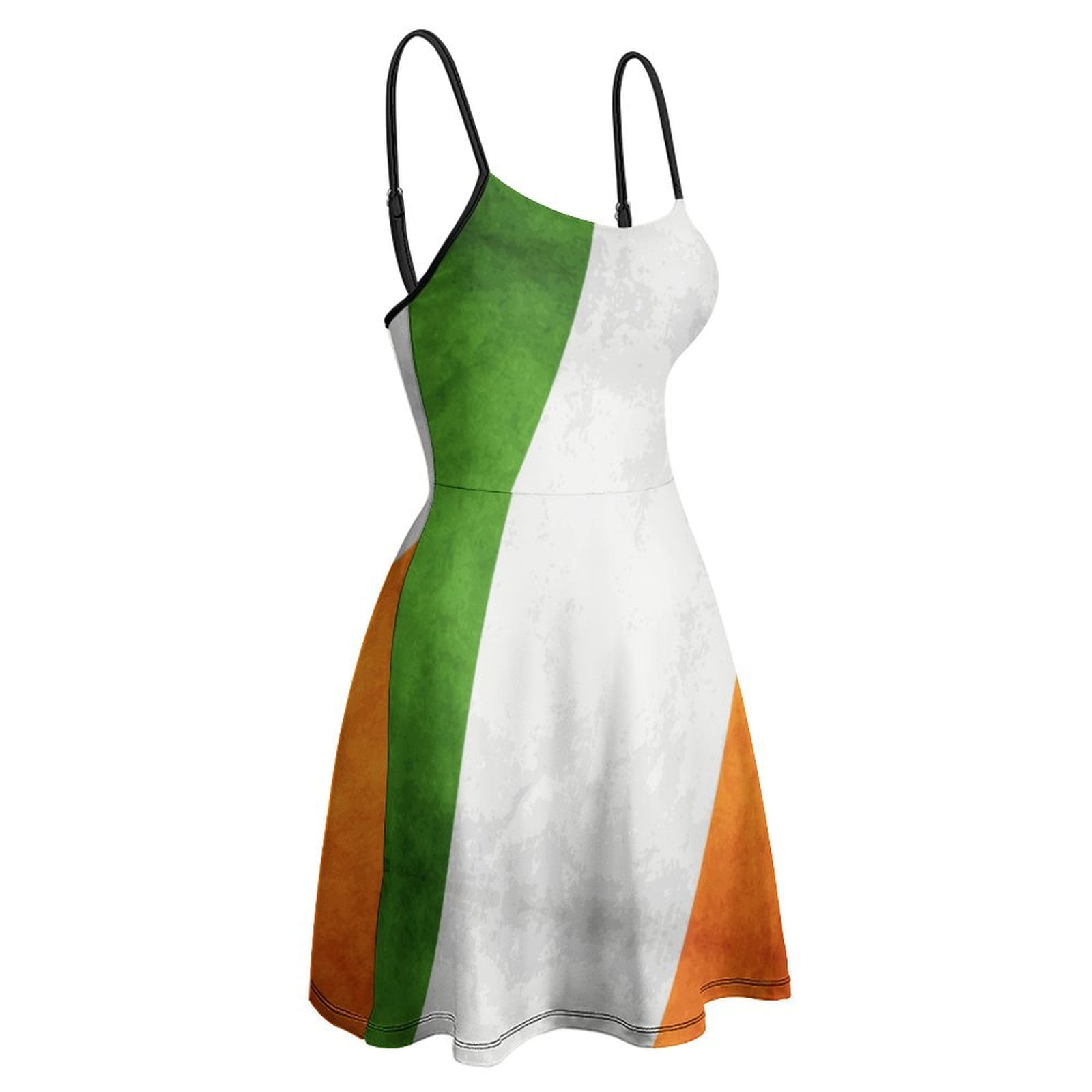 Woman's Dress Exotic Ireland Irish Flag National Flag of Ireland Women