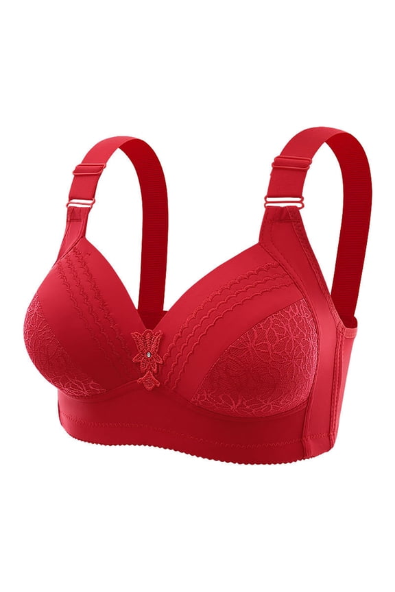 Woman's Fashion Plus Size Wire Comfortable Push Up Bra Underwear