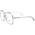 thumbnail image 1 of Woman's New Retro Blue Light Blocking Glasses Big frame Nerd Eyeglasses Frame Anti Blue Ray Computer Game Glasses Gray, 1 of 13