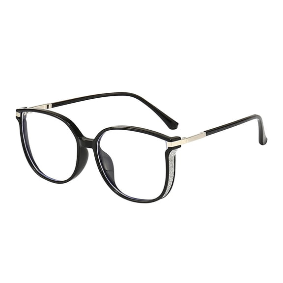 Woman's New Retro Blue Light Blocking Glasses Big frame Nerd Eyeglasses Frame Anti Blue Ray Computer Game Glasses