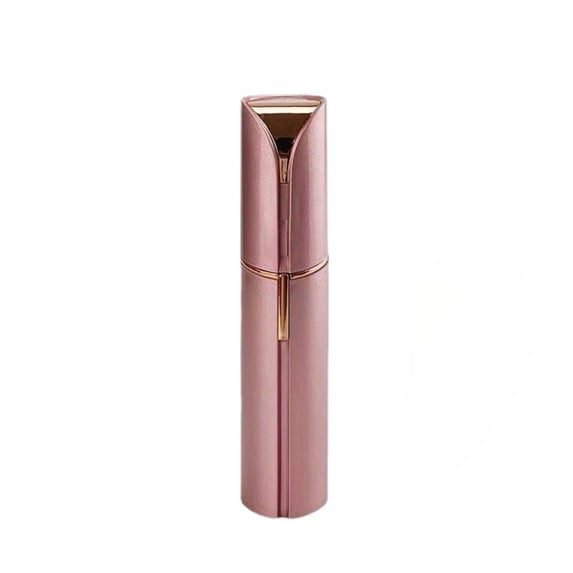 YDCNMM Gold rechargeable facial hair trimmer for women, 4.33in portable USB hair removal for lip and chin