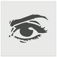 thumbnail image 1 of Woman's Right Eye with Eyebrow Mascara and Eye Shadow DIY Cookie Wall Craft Stencil - 9.0 Inch, 1 of 5
